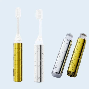 Bộ 2 chiếc bàn chải đánh răng gập gọn vàng bạc Dr.Baek - Giá chỉ 75.000đ 6 Bộ 2 chiếc bàn chải đánh răng gập gọn vàng bạc Dr.Baek - Giá chỉ 75.000đ 6