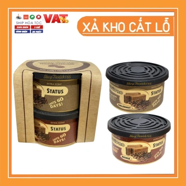 Bộ 2 Gel Thơm Khử Mùi Ô Tô Status Chống Say Xe - Giá Giảm 174.999 VND 4 Bộ 2 Gel Thơm Khử Mùi Ô Tô Status Chống Say Xe - Giá Giảm 174.999 VND 4