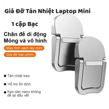 Bộ 2 Giá Đỡ Tản Nhiệt Laptop Macbook Nhôm Siêu Bền ARIAS - Đế Kê Di Động Giá 29k 9