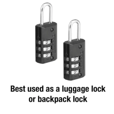 Bộ 2 khóa vali Master Lock 646T MSOFT An toàn giá 280.280₫ tại Hỏa tốc HCM 4