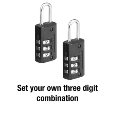 Bộ 2 khóa vali Master Lock 646T MSOFT An toàn giá 280.280₫ tại Hỏa tốc HCM 5