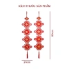 Bộ 2 Liễn Nhung Câu Đối Chúc Mừng Năm Mới - Dây Khánh Treo Tết Bính Ngọ 2.026 Giá ưu đãi 50.000 3