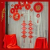 Bộ 2 Liễn Nhung Câu Đối Chúc Mừng Năm Mới - Dây Khánh Treo Tết Bính Ngọ 2.026 Giá ưu đãi 50.000 9