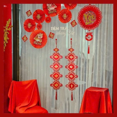 Bộ 2 Liễn Nhung Câu Đối Chúc Mừng Năm Mới - Dây Khánh Treo Tết Bính Ngọ 2.026 Giá ưu đãi 50.000 9 Bộ 2 Liễn Nhung Câu Đối Chúc Mừng Năm Mới - Dây Khánh Treo Tết Bính Ngọ 2.026 Giá ưu đãi 50.000 9
