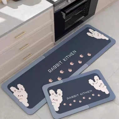 Bộ 2 Thảm Lau Chân 3D Chống Trượt Xinh Bếp - Phòng Tắm Giá 15.000₫ NVT SHOP