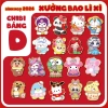 Bộ 20-30-50 bao lì xì chibi hoạt hình phản quang - Giá rẻ 2.026, chỉ 22.050 VND