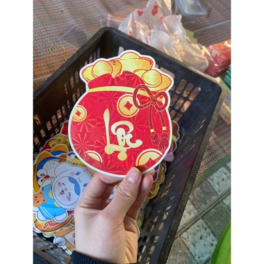 Bộ 20-30-50 bao lì xì chibi hoạt hình phản quang - Giá rẻ 2.026, chỉ 22.050 VND