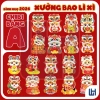Bộ 20 bao lì xì Chibi Bình Ngọ 2.026 - Phản quang, kim loại, full mẫu A, giảm còn 6.650₫