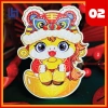Bộ 20 bao lì xì Chibi Bình Ngọ 2.026 - Phản quang, kim loại, full mẫu A, giảm còn 6.650₫ 4