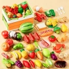 Bộ 23/42PCS Đồ Chơi Cắt Hoa Quả & Rau Củ Cho Bé - An Toàn, Không Mùi, Giá 200K