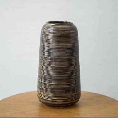 Bộ 3 bình hoa đu đủ vân ganh ngang – Gốm sứ Bát Tràng, cắm hoa, giá 87.000₫ 4