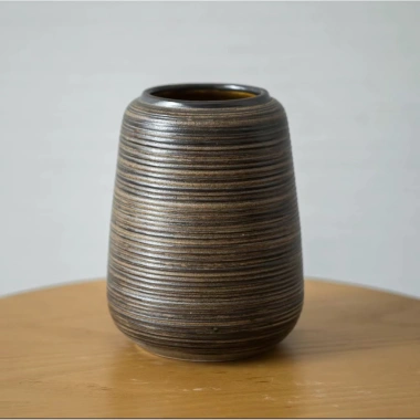 Bộ 3 bình hoa đu đủ vân ganh ngang – Gốm sứ Bát Tràng, cắm hoa, giá 87.000₫ 7