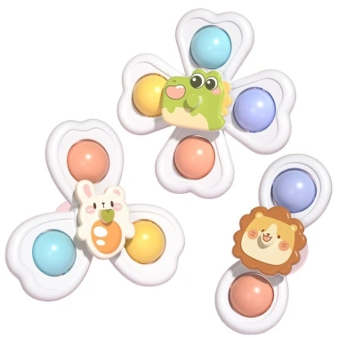 Bộ 3 Con Quay Spinner Montessori Cao Cấp Đồ Chơi Thỏ Gấu Kích Thị Giác 49.000₫ 9