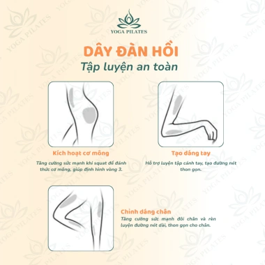 Bộ 3 dây kháng lực Aolikes cao cấp - Đàn hồi 3 mức co giãn, hỗ trợ tập mông, gym, Yoga - Giá chỉ 75.000đ