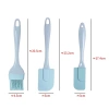 Bộ 3 dụng cụ làm bánh silicon: khay phớt trộn lớn‑nhỏ, cọ quét dầu - Giá sỉ 27.000₫ 8