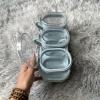 Bộ 3 lọ đựng gia vị có thìa Việt Nhật, hũ năp đay tiện dụng, giá 50.000đ 9