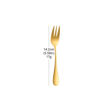Bộ 3 miếng thép không gỉ: nĩa cà phê, trà, trái cây, kem, bánh cho bé - chỉ 42.900₫