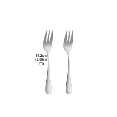 Bộ 3 miếng thép không gỉ: nĩa cà phê, trà, trái cây, kem, bánh cho bé - chỉ 42.900₫