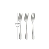 Bộ 3 miếng thép không gỉ: nĩa cà phê, trà, trái cây, kem, bánh cho bé - chỉ 42.900₫ 10