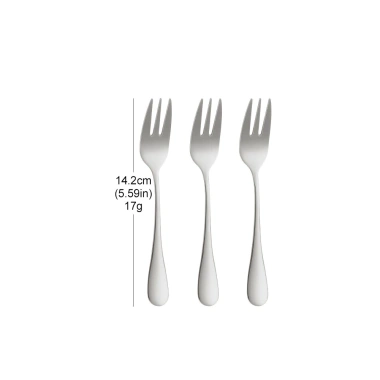 Bộ 3 miếng thép không gỉ: nĩa cà phê, trà, trái cây, kem, bánh cho bé - chỉ 42.900₫