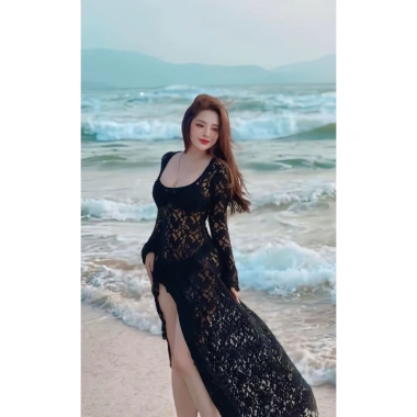 Bộ 3 món ren đi biển cực xinh - Bikini & Đồ tắm SLAY, giá chỉ 229.000₫