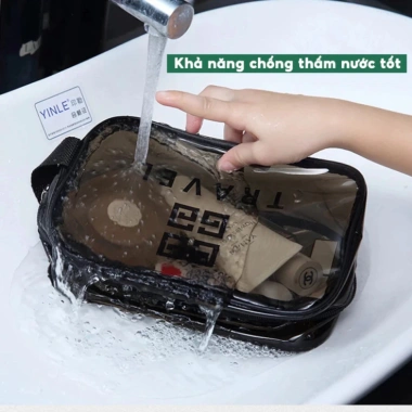 Bộ 3 Túi Mỹ Phẩm và Đồ Cá Nhân Du Lịch Chống Thấm Tiện Lợi - HGHOME Giá 80.000 đồng