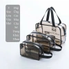 Bộ 3 túi trong suốt đựng đồ, mỹ phẩm du lịch thời trang - Giá chỉ 55.000đ 5