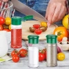 Bộ 3/6/9 chai gia vị 100ml trong suốt nhựa BPA-free, phù hợp BBQ, muối tiêu, bình lắc - 27.499đ 3
