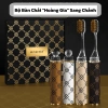 Bộ 4 Bàn Chải Hoàng Gia Nam Nữ Gấp Gọn Tiện Lợi - Sang Trọng, Lưỡi Mềm, Giảm Giá 6
