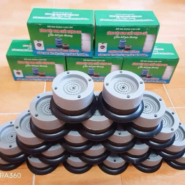 Bộ 4 chân chống rung cho máy giặt, tủ lạnh – Giá chỉ 29.000, giảm rung, ồn