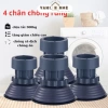 Bộ 4 chân đế đa năng cho máy giặt, tủ lạnh - chống rung, chống ngập, tăng giảm chiều cao, chịu tải cao, tiện lợi, bảo vệ thiết bị, giá 35.000₫