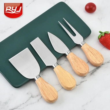 Bộ 4 dao nĩa mini cắt phomai, bánh - Decor món ăn, giá chỉ 80.000₫