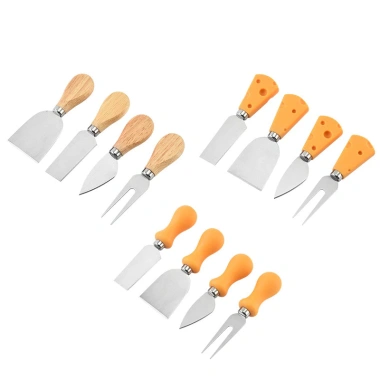 Bộ 4 dao nĩa mini cắt phomai, bánh - Decor món ăn, giá chỉ 80.000₫
