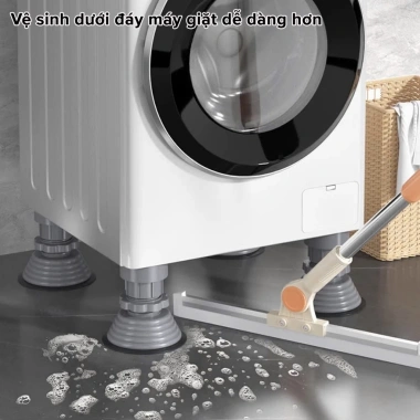 Bộ 4 Đế Đỡ Chống Rung Đa Năng cho Máy Giặt và Tủ Lạnh - Giảm Tiếng Ồn, Giá 19.990 VND 8 Bộ 4 Đế Đỡ Chống Rung Đa Năng cho Máy Giặt và Tủ Lạnh - Giảm Tiếng Ồn, Giá 19.990 VND 8