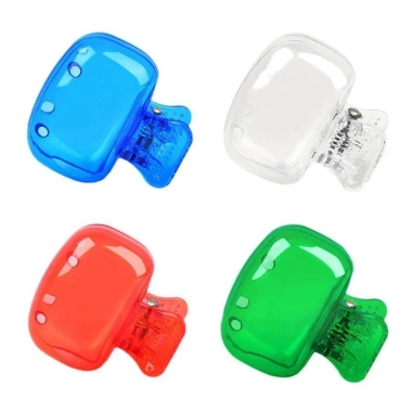 Bộ 4 kẹp và nắp bảo vệ bàn chải đánh răng - Hộp đựng chống bụi, cầm tay du lịch 5