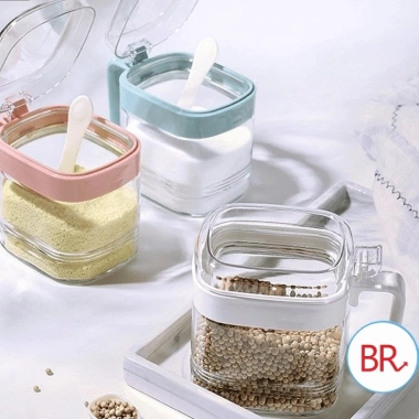 Bộ 4 lọ đựng gia vị Hokori Việt Nhật kèm thìa, hũ nắp đậy bền đẹp - 37.000 VND 2