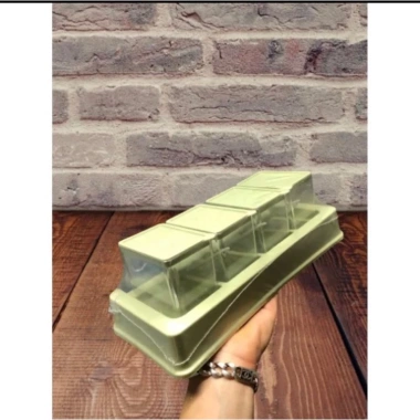 Bộ 4 lọ đựng gia vị Hokori Việt Nhật kèm thìa, hũ nắp đậy bền đẹp - 37.000 VND 4
