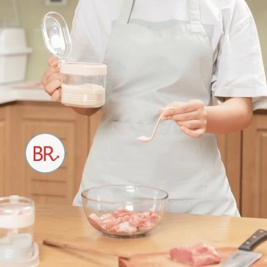 Bộ 4 lọ đựng gia vị Hokori Việt Nhật kèm thìa, hũ nắp đậy bền đẹp - 37.000 VND 9