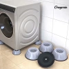 Bộ 4 Miếng Đệm Cao Su Siêu Bền Chống Rung Máy Giặt, Đế Chống Ồn và Chân Đỡ Đa Năng, Đảm Bảo Yên Tĩnh cho Tủ Lạnh, Giá Ưu Đãi 40.000 đồng