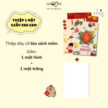 Bộ 4 thiệp Postcard Tết Nguyên Đán 2.026 Bính Ngọ 10x14cm - Quà tặng Năm Mới chỉ 28.000đ 3