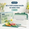 Bộ 4 thớt đa năng Yoko nhựa nguyên sinh kèm hộp thái thịt cá rau củ giảm giá 274k