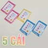 Bộ 5 Áo Mưa Bỏ Túi Siêu Gọn Cho Người Lớn & Trẻ Em - Tiện Lợi, Chống Thấm Nước 10