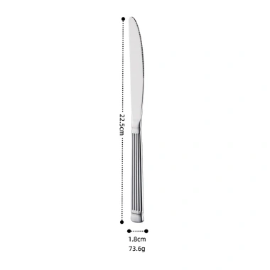 Bộ 5 Cột Tay Cầm La Mã Inox Cao Cấp va Dao Nĩa Thìa Bít Tết Phong Tây