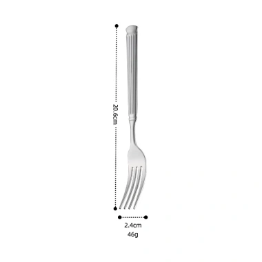 Bộ 5 Cột Tay Cầm La Mã Inox Cao Cấp va Dao Nĩa Thìa Bít Tết Phong Tây