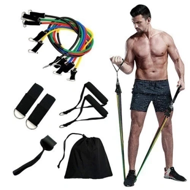 Bộ 5 Dây Kháng Lực Ngũ Sắc Full Body - Tập Gym Nam Nữ, Đa Năng, Giá 19.200đ 5 Bộ 5 Dây Kháng Lực Ngũ Sắc Full Body - Tập Gym Nam Nữ, Đa Năng, Giá 19.200đ 5