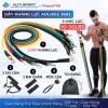 Bộ 5 Dây Kháng Lực Ngũ Sắc HUTI SPORT - Tập Full Body tại nhà, giảm còn 159.000₫
