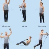 Bộ 5 Dây Kháng Lực Ngũ Sắc HUTI SPORT - Tập Full Body tại nhà, giảm còn 159.000₫ 9