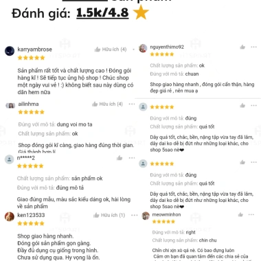 Bộ 5 Dây Kháng Lực Tập Body Ngũ Sắc Đàn Hồi, Kèm Phụ Kiện & Túi - Chỉ 159.000₫ 9