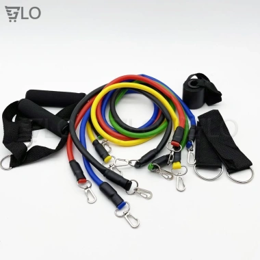 Bộ 5 Dây Ngũ Sắc Kéo Đàn Hồi Kháng Lực - Tập Gym Thể Dục Tại Nhà Đa Năng Giá 78.750 VND