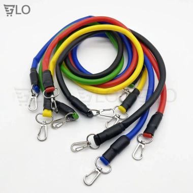 Bộ 5 Dây Ngũ Sắc Kéo Đàn Hồi Kháng Lực - Tập Gym Thể Dục Tại Nhà Đa Năng Giá 78.750 VND